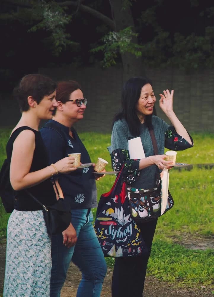 WiK launch Robert's wife, friend, Mayumi (photo by AdeB)